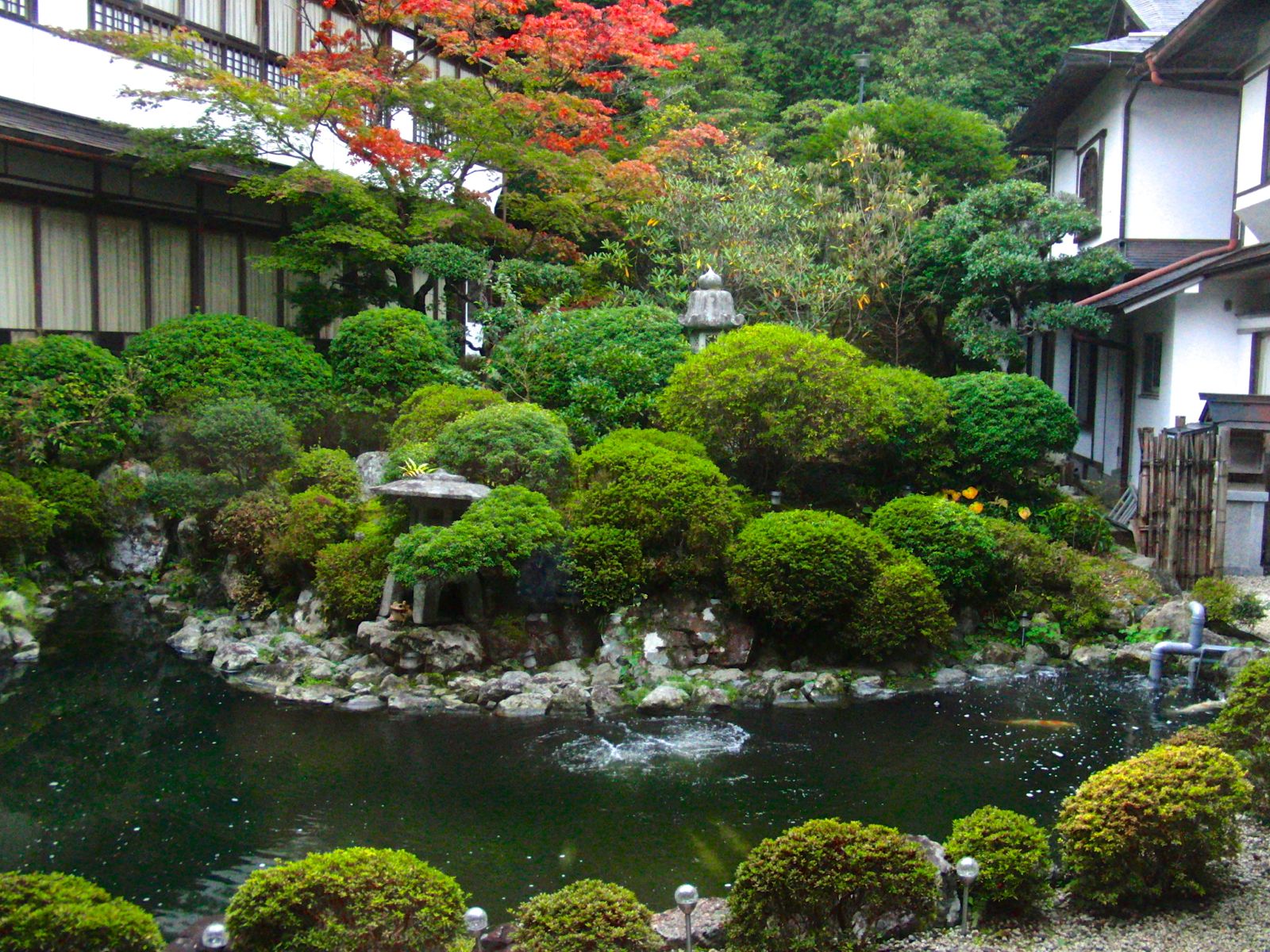 Interior Garden of Ryokan